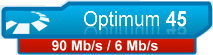 Optimum 45 - 90 Mb/s - 71.75 z³